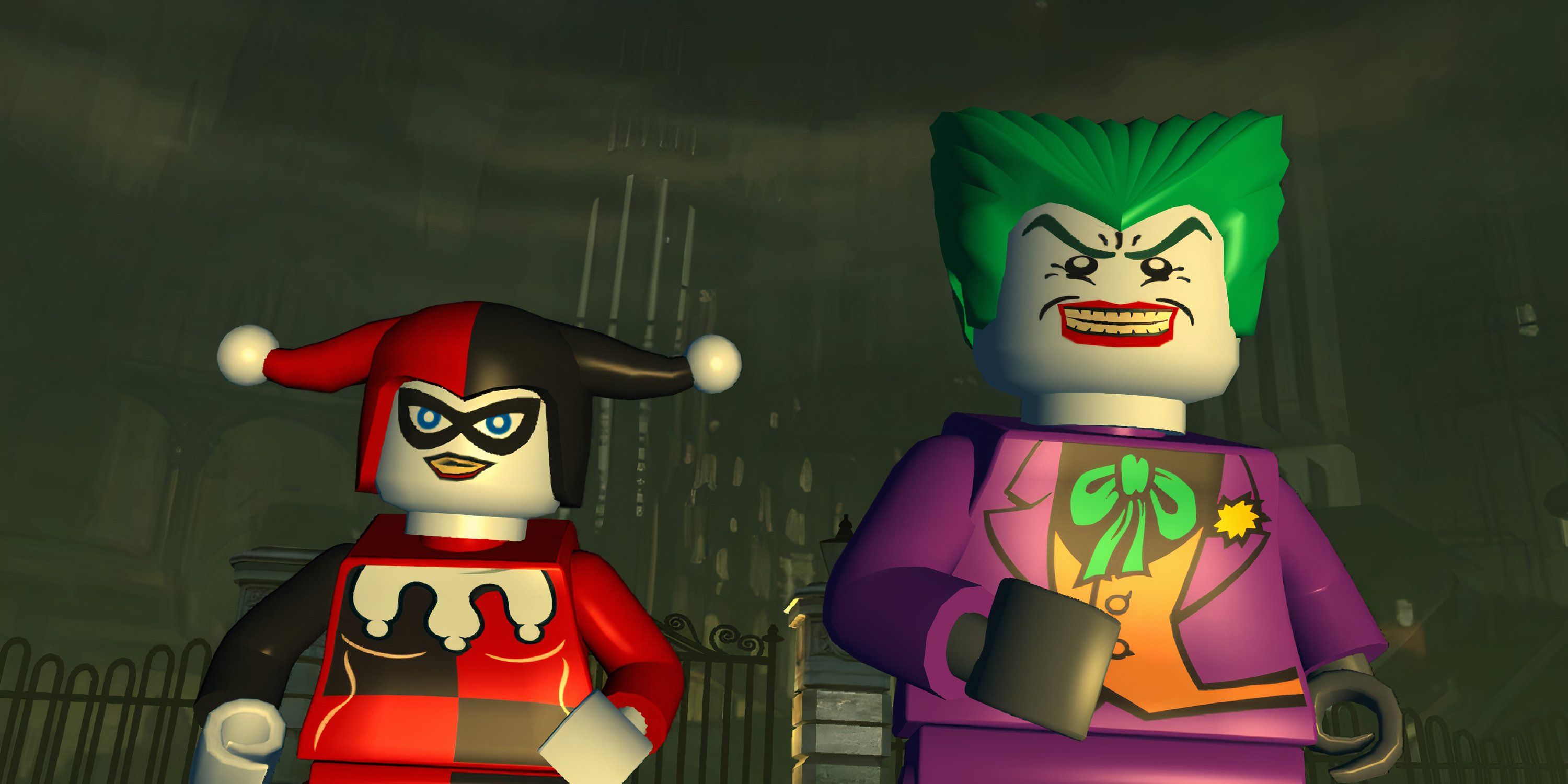 Joker and Harley Quinn in LEGO Batman: The Videogame