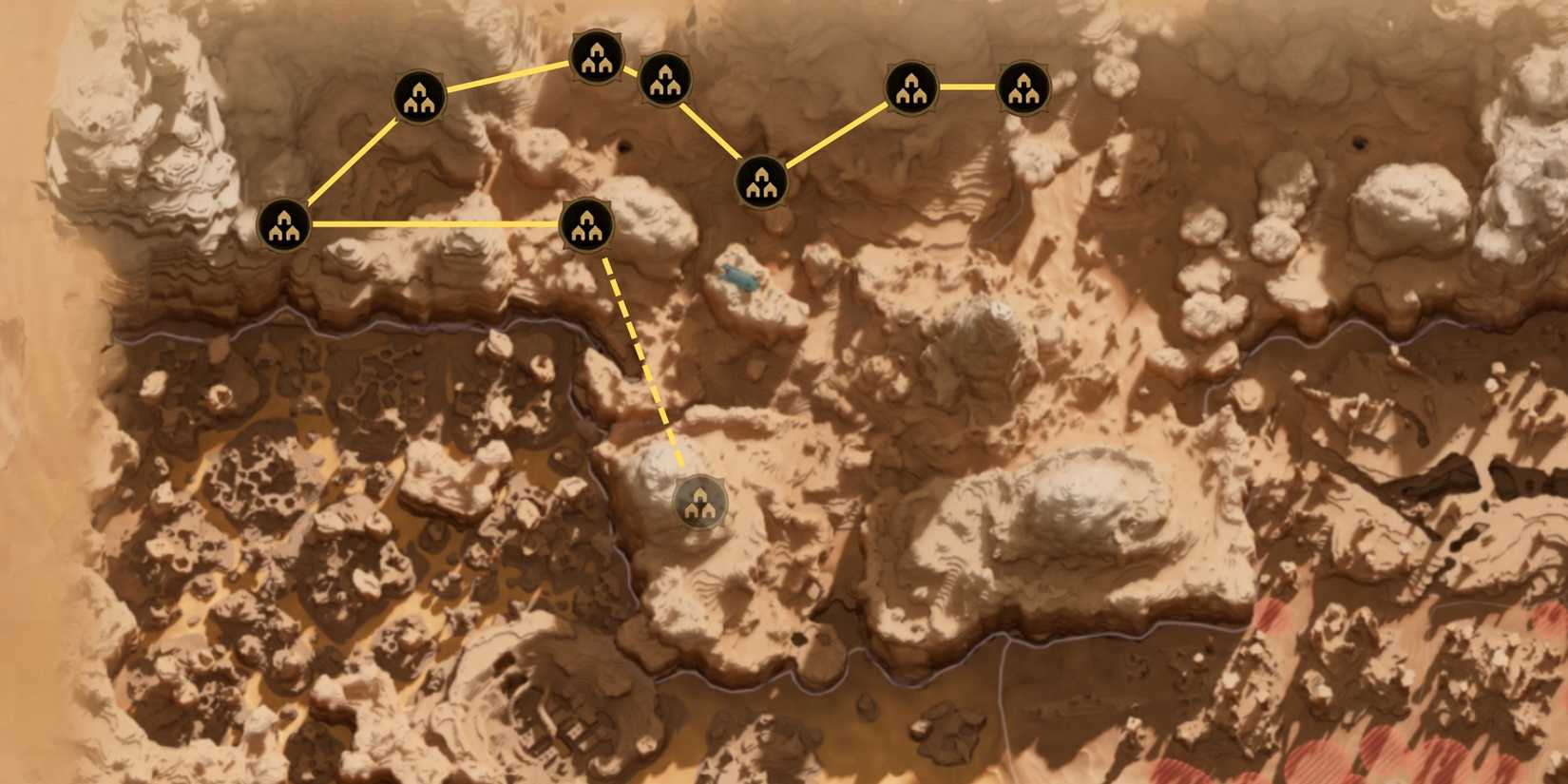 light caliber compressor heavy caliber compressor western shield wall farming route in dune awakening