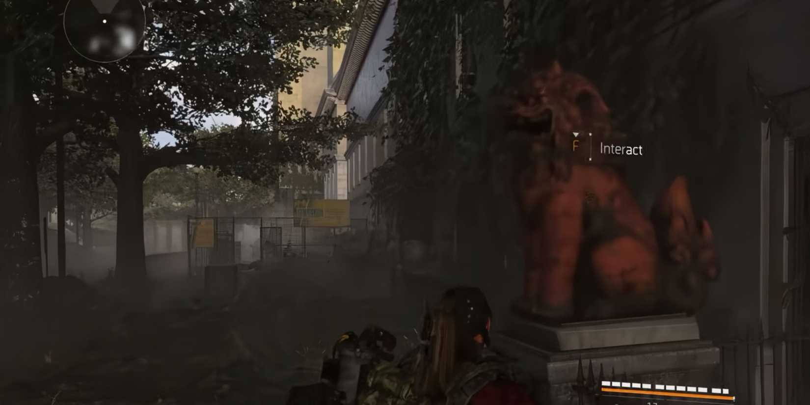 Lion Statue Location 5 in Division 2