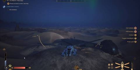 Locating Ship Wreck in Deep Desert