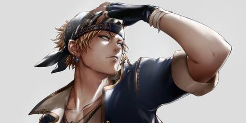 Locke Cole in Final Fantasy 6 (3)