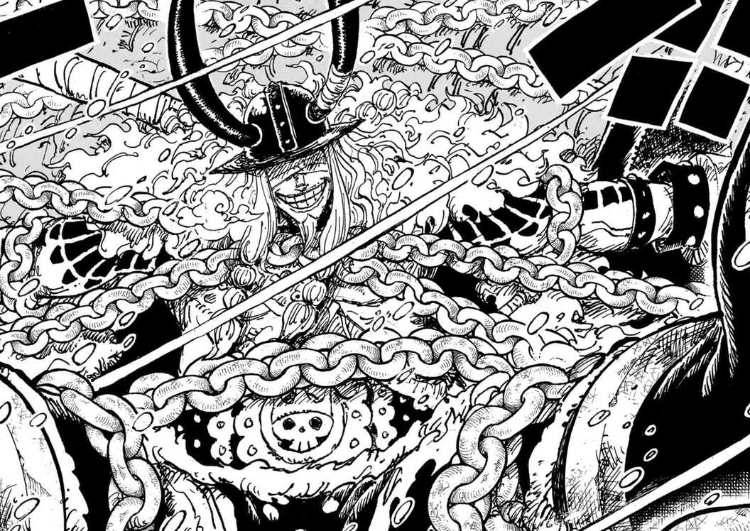 Loki terperangkap dalam rantai di Elbaf One Piece