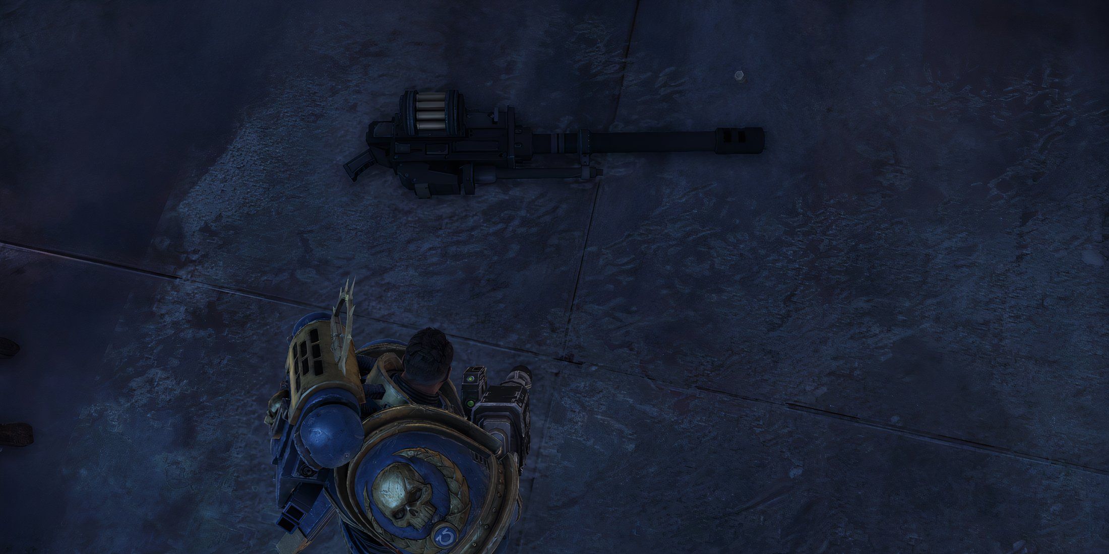 Watch an Autocannon weapon in Warhammer 40,000 Space Marine