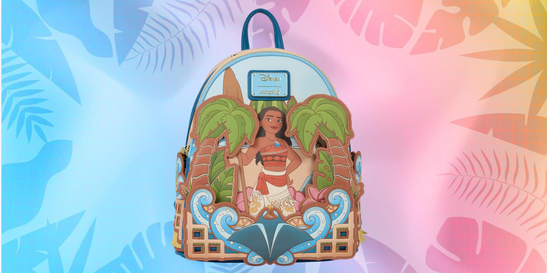 【Loungefly】Disney モアナと伝説の海 モトゥヌイ バックパック Loungefly ディズニー モアナと伝説の海 リュック 送料/関税込