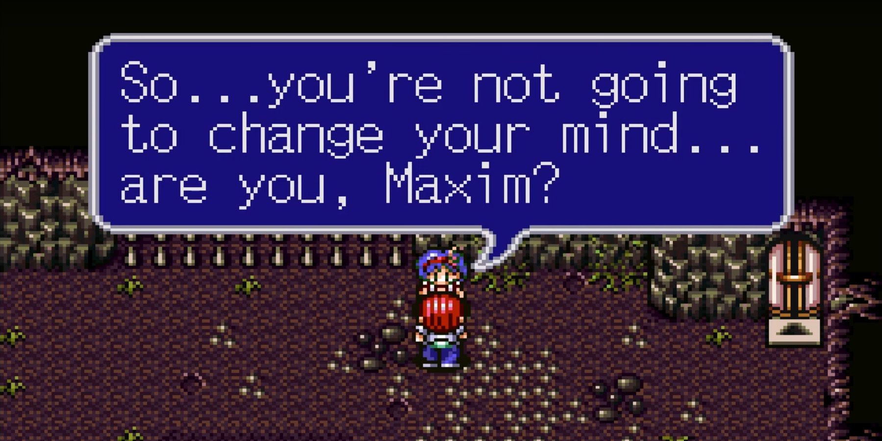 Speaking with another character