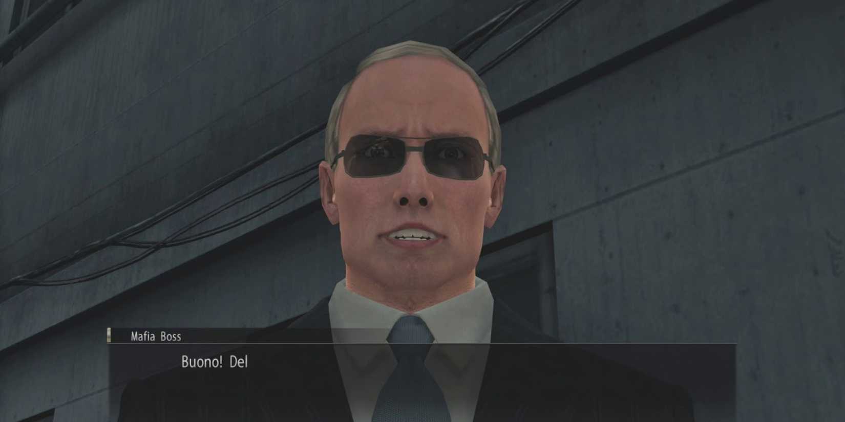 Mafia Boss in Yakuza 0