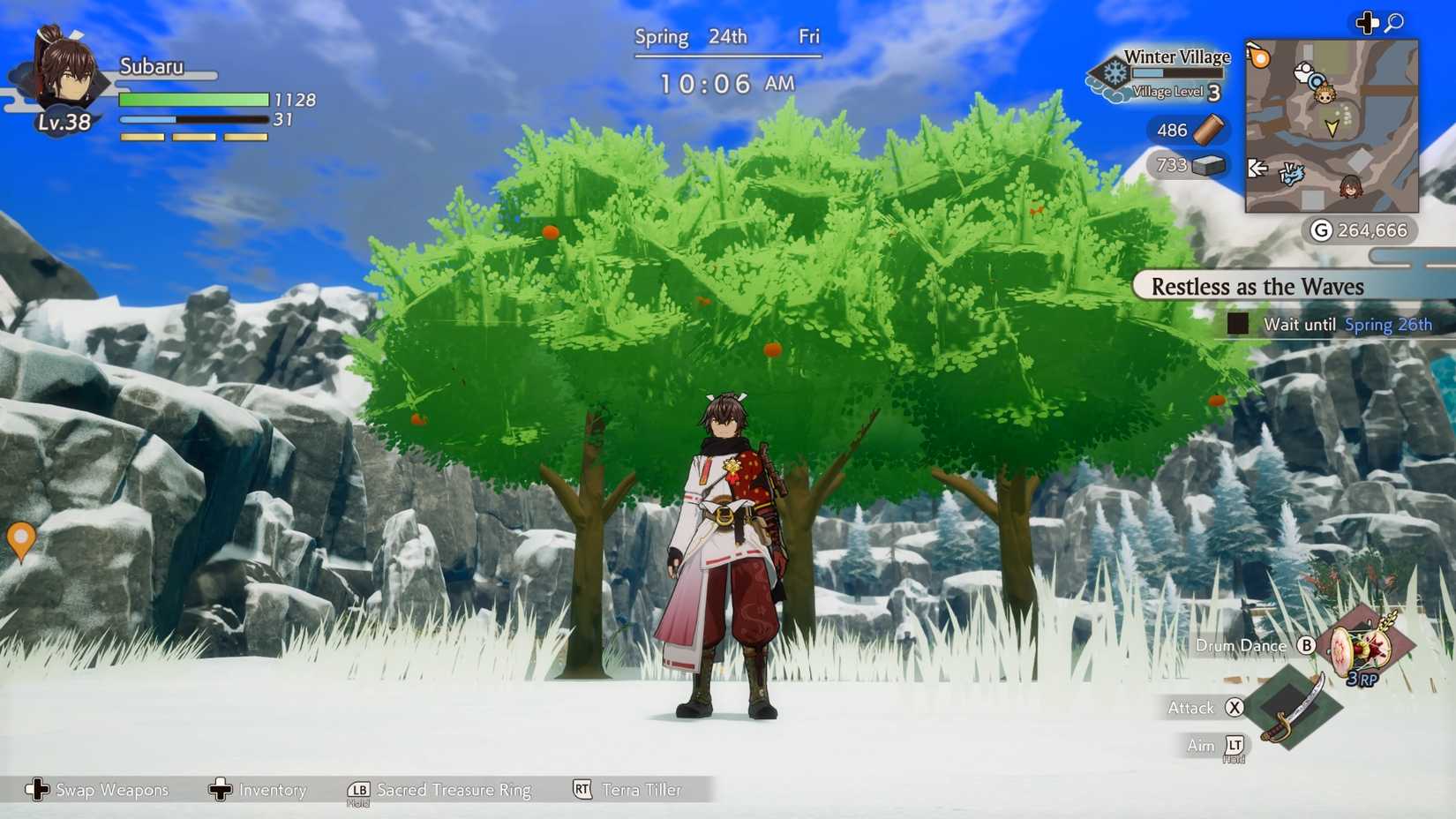 mandarins in rune factory guardians of azuma