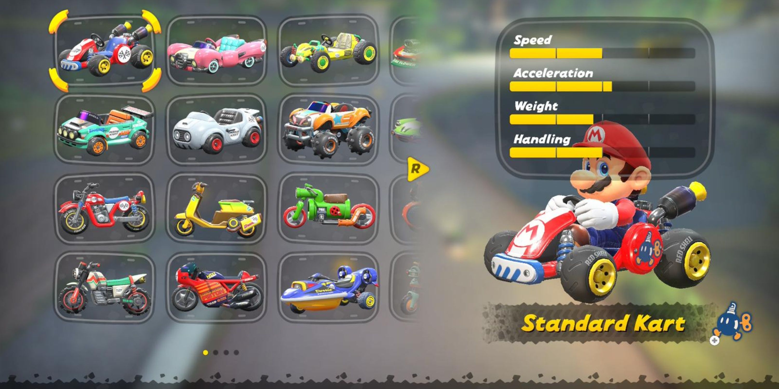 mario default standard kart