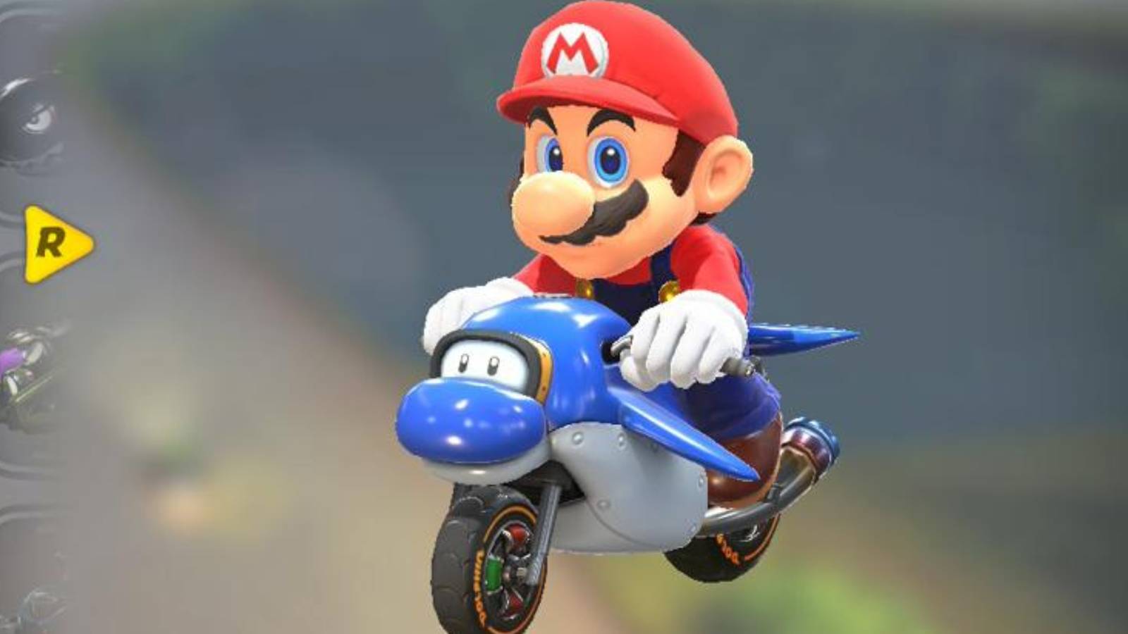 mario kart on the dolphin kart