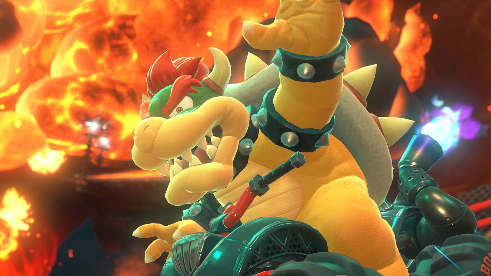 bowser in mario kart world