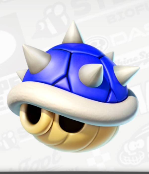 Mario Kart World All Items List Every Item MKW Blue Shell Spiny Shell