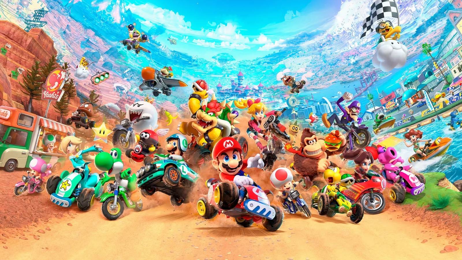 nintendo might add larger engine sizes to mario kart world in the future