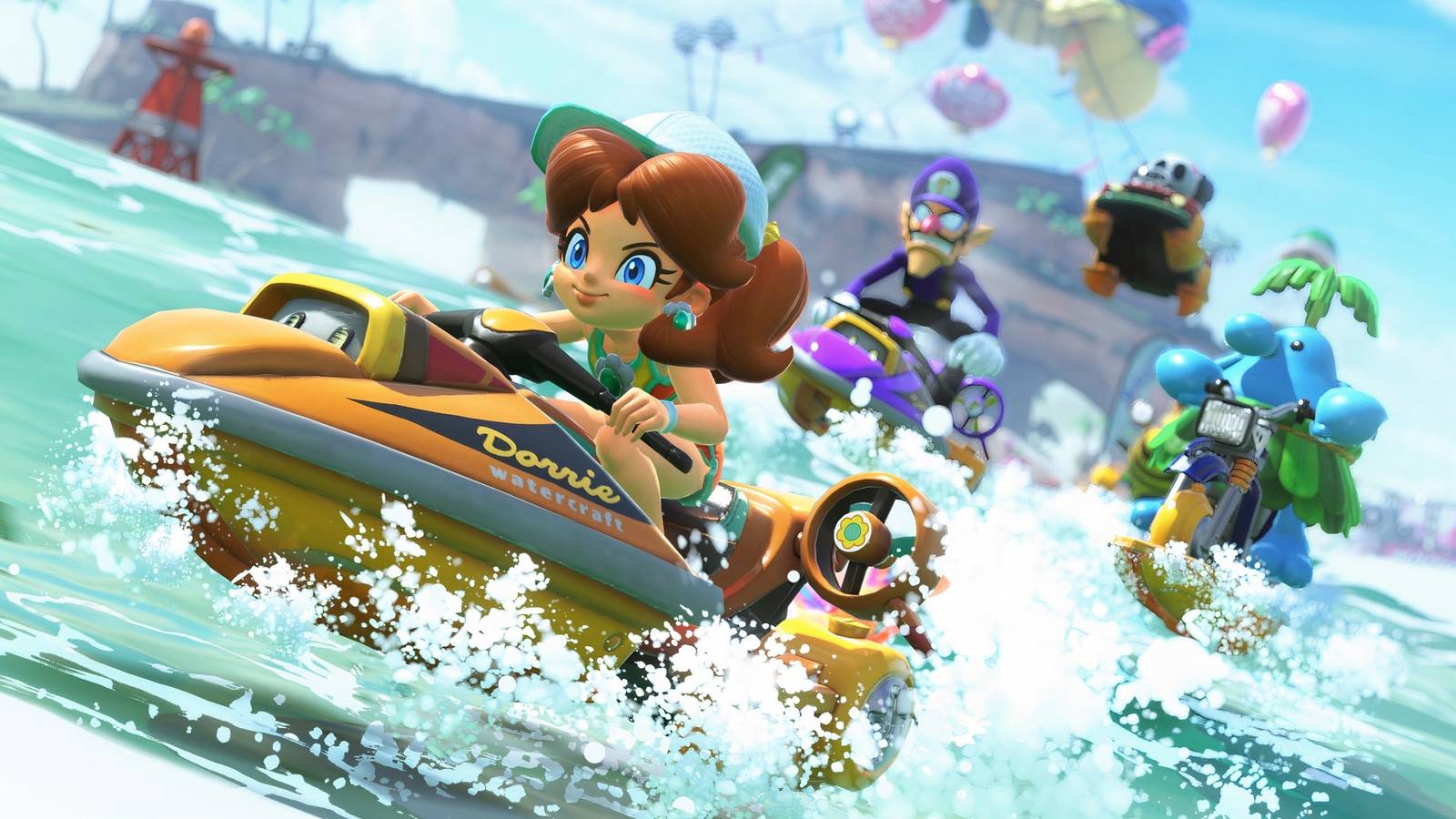 Mario Kart World missing national flags in lobby