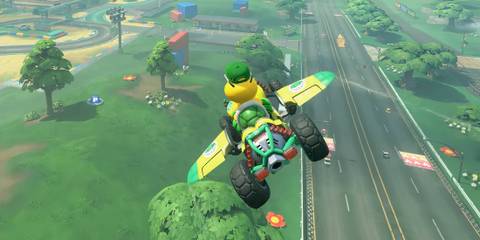 mario kart world glitch fly forever