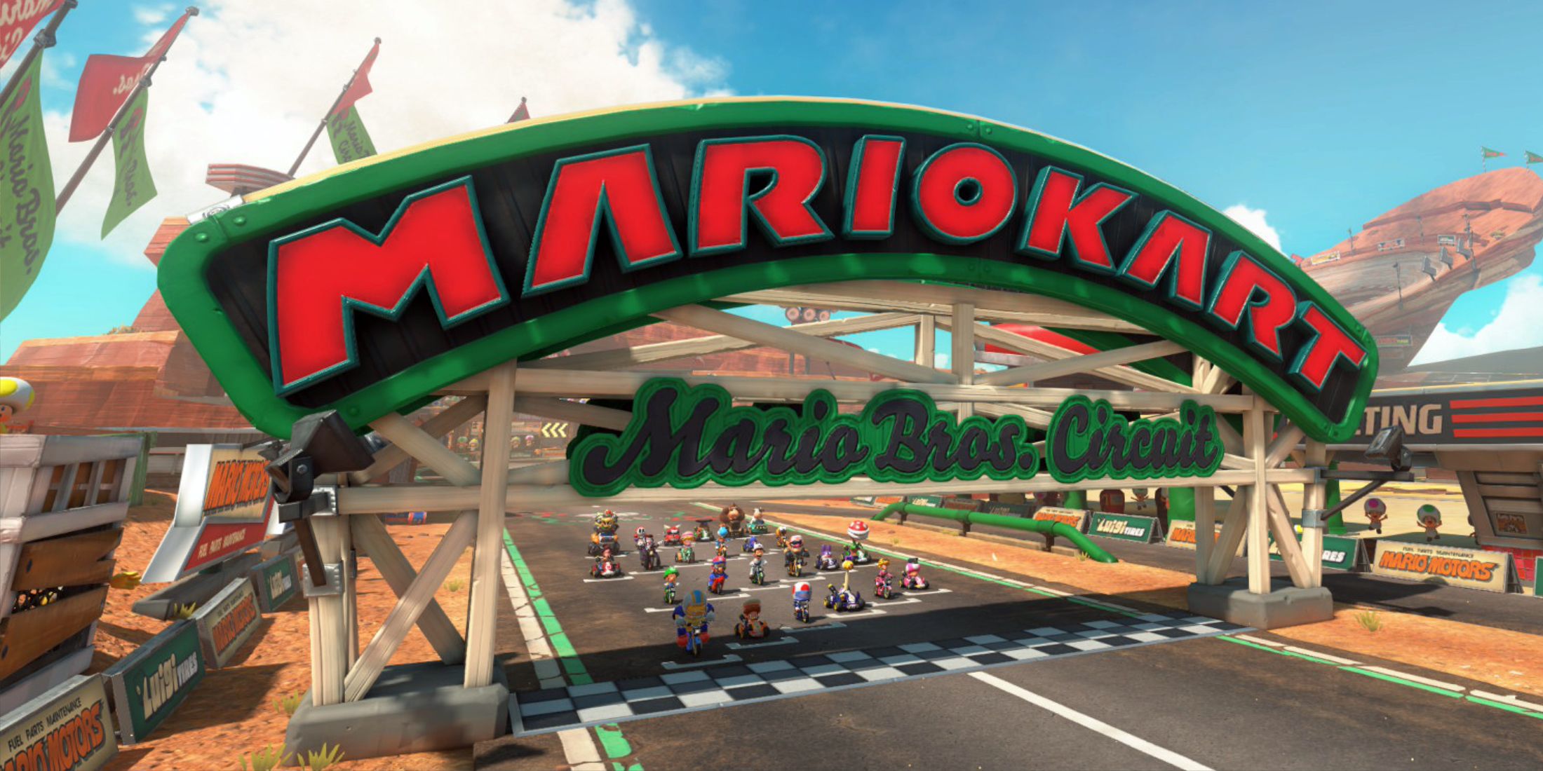 Mario Kart World Mario Bros Circuit Shortcuts Map Intro Cutscene