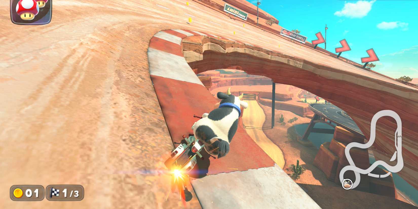 Mario Kart World Mario Bros Circuit Shortcuts Shortcut 1