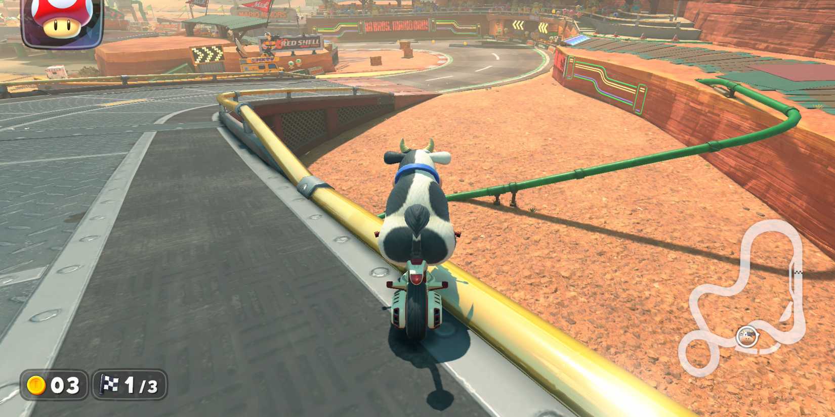 Mario Kart World Mario Bros Circuit Shortcuts Shortcut 2