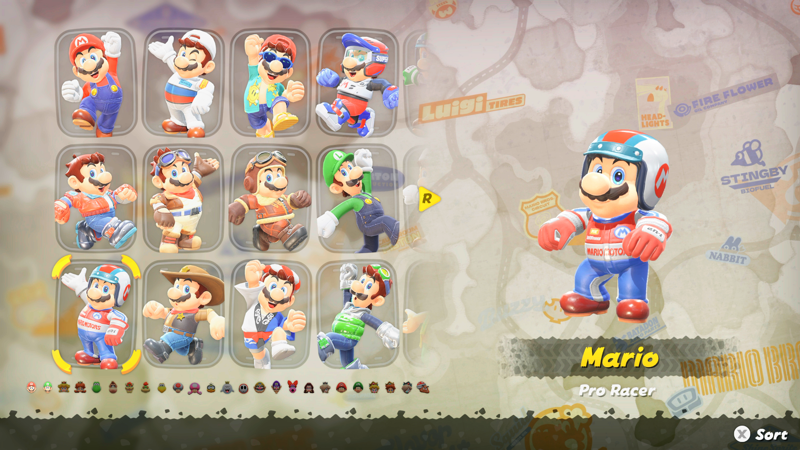 How to Unlock All Mario Kart World Outfits and Costumes