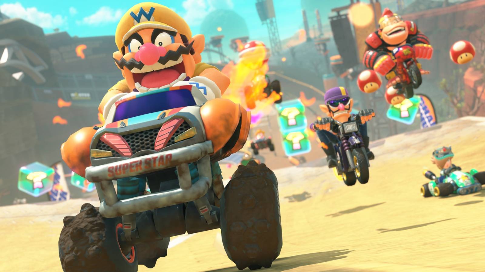 Mario Kart World is being review bombed