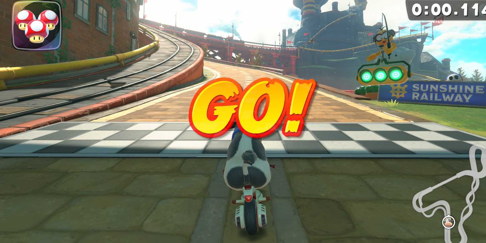 Mario Kart World Whistlestop Summit Shortcuts Shortcut 1