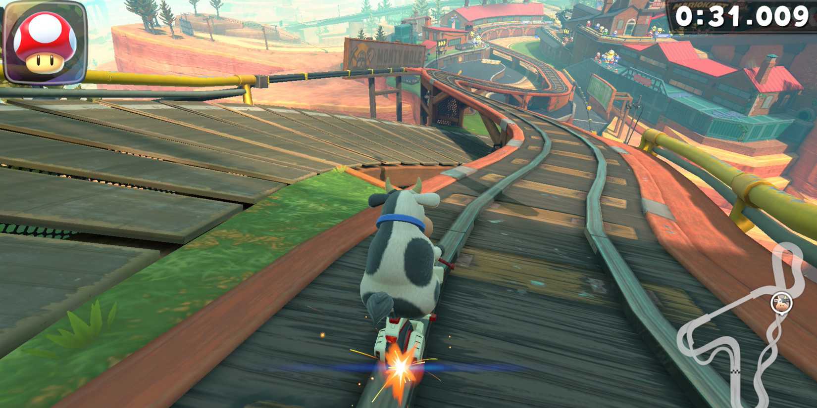 Mario Kart World Whistlestop Summit Shortcuts Shortcut 4