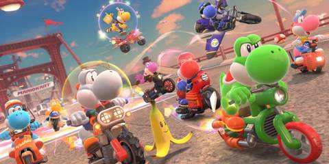 Mario Kart World Yoshi Race