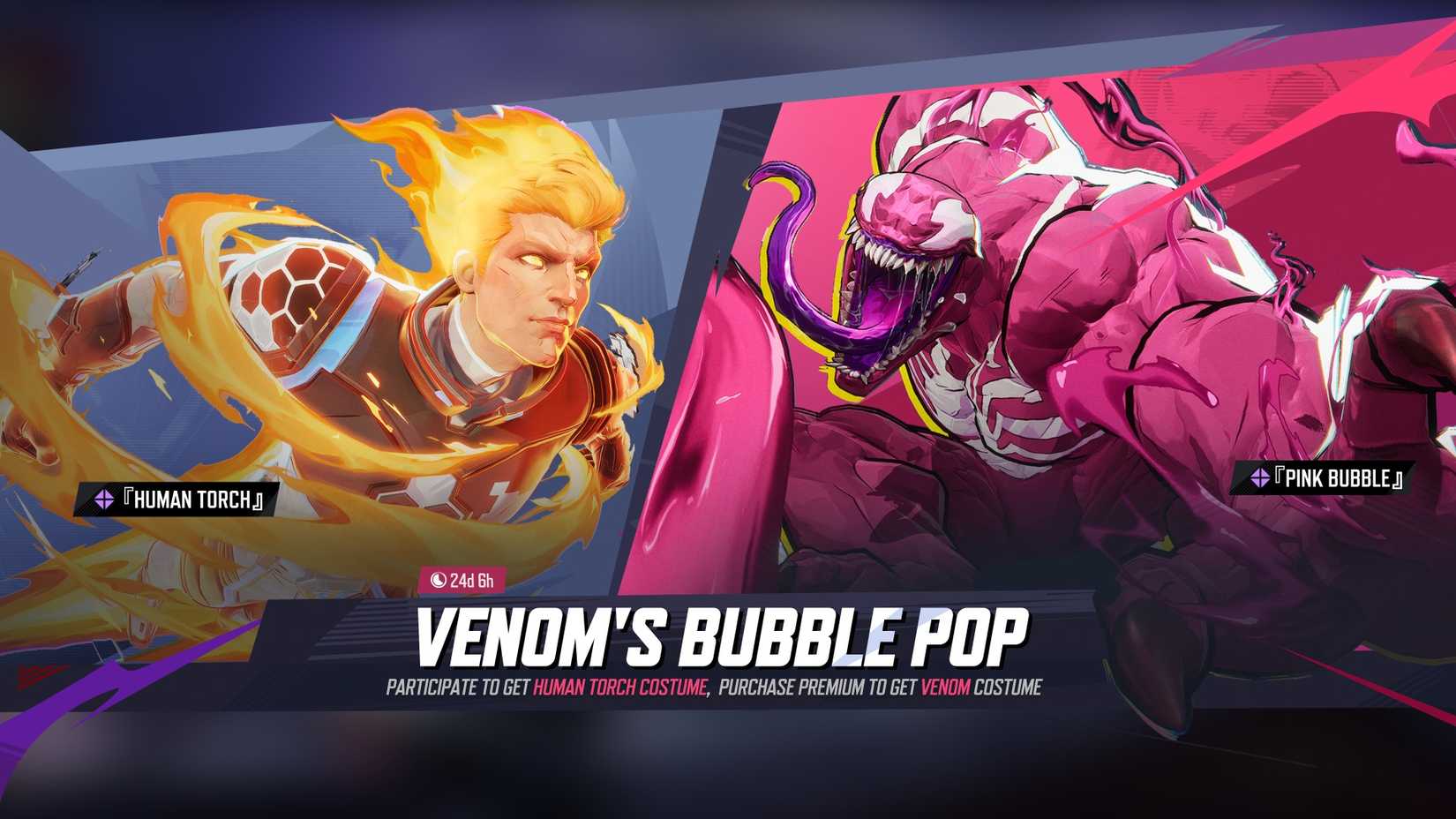 Marvel Rivel Fight Marvel Rivals Venom's Bubble Pop Event Schedule and Rewards