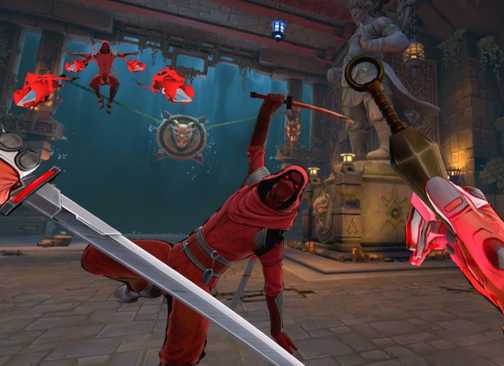 marvel's deadpool vr gameplay screenshot 1