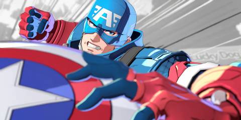 Captain America in MARVEL Tōkon: Fighting Souls