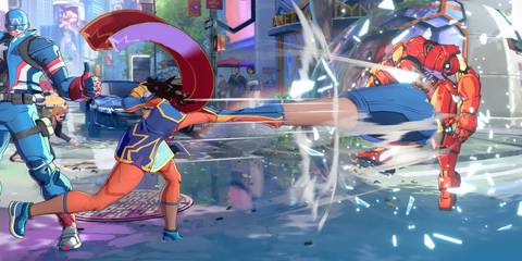 Ms. Marvel in MARVEL Tōkon: Fighting Souls