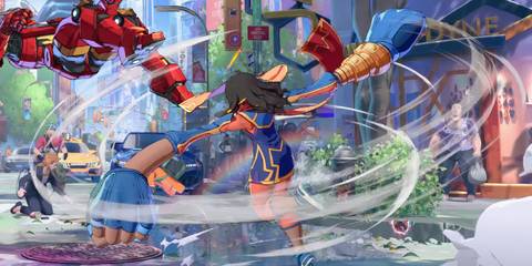 Ms. Marvel in MARVEL Tōkon: Fighting Souls