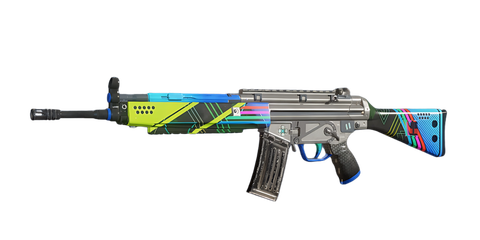 Meeting Friends Weapon Skin for the AR33 2022