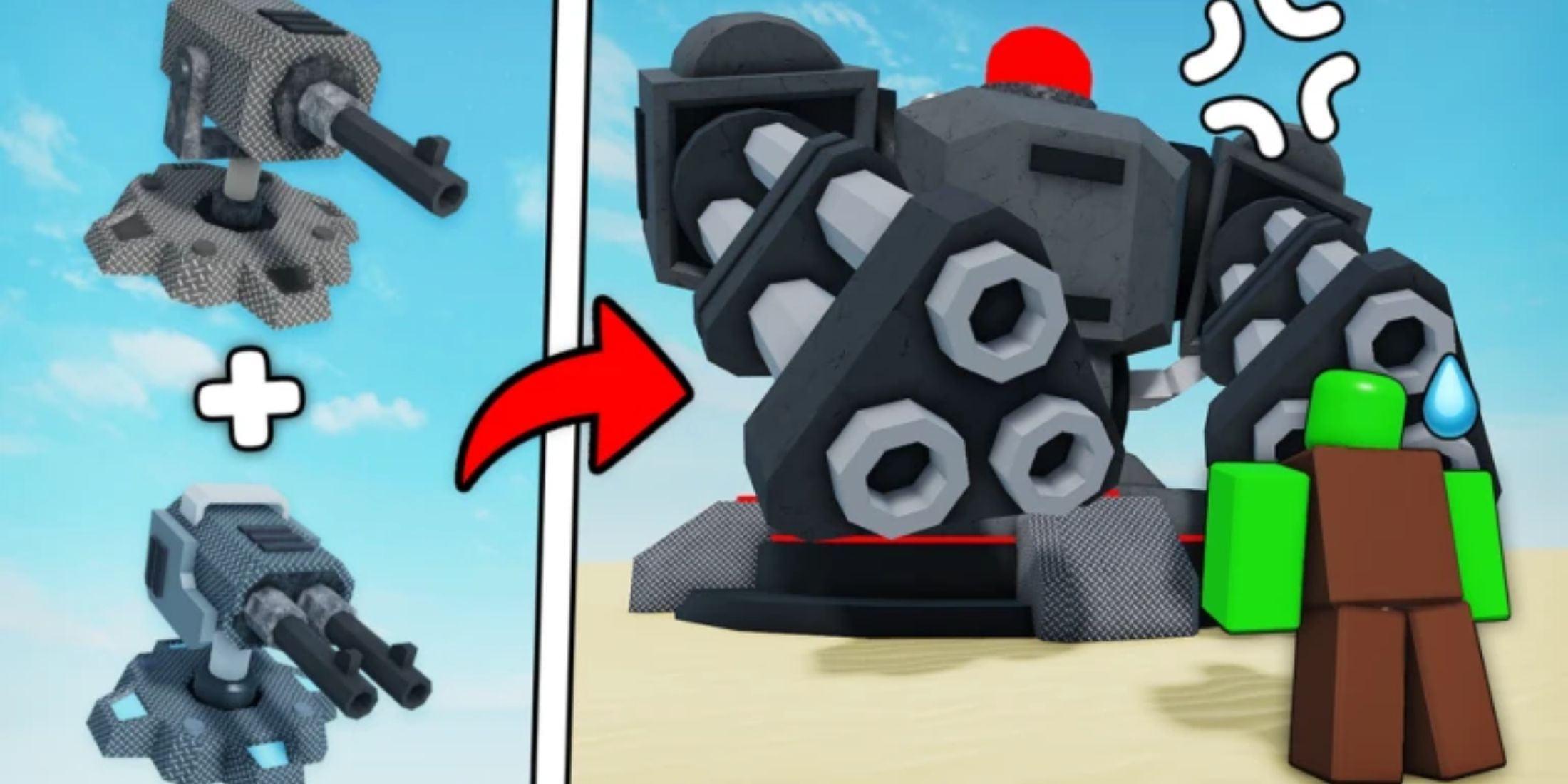 Merge Tower Defense - turrets