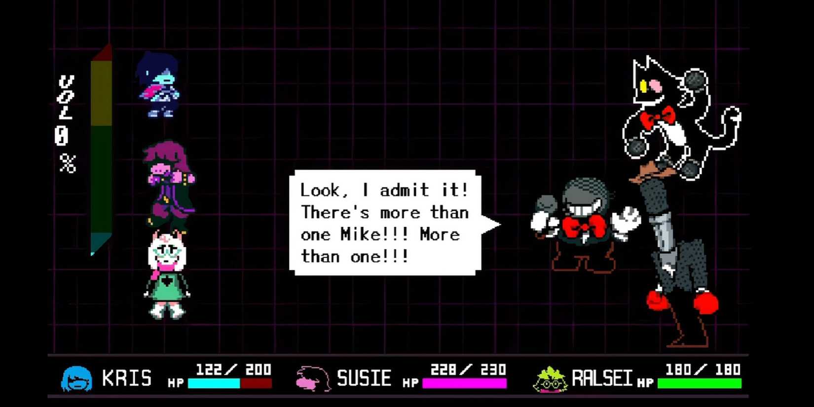 Merged Mike in Deltarune