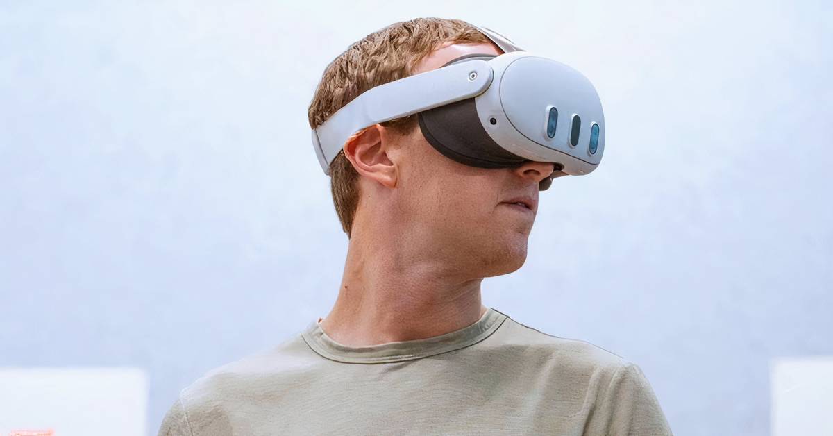 Insider Leaks on Meta Quest 4 Headset Release Date: Exciting VR Mixed Reality Updates and Spatial Collaboration Ahead 3 Mark Zuckerberg with Meta Quest headset