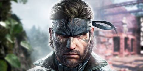 Big Boss in front of Snake eater environments