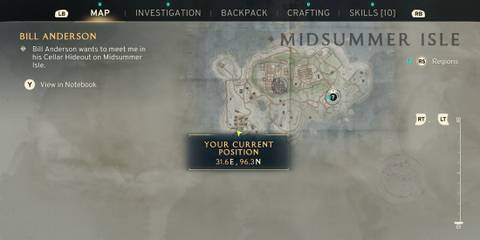 Metal Detector map location in Atomfall Wicked Isle DLC