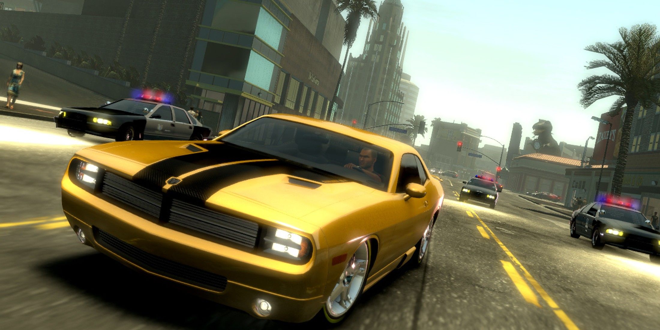 Midnight Club Los Angeles Intense Police Chase