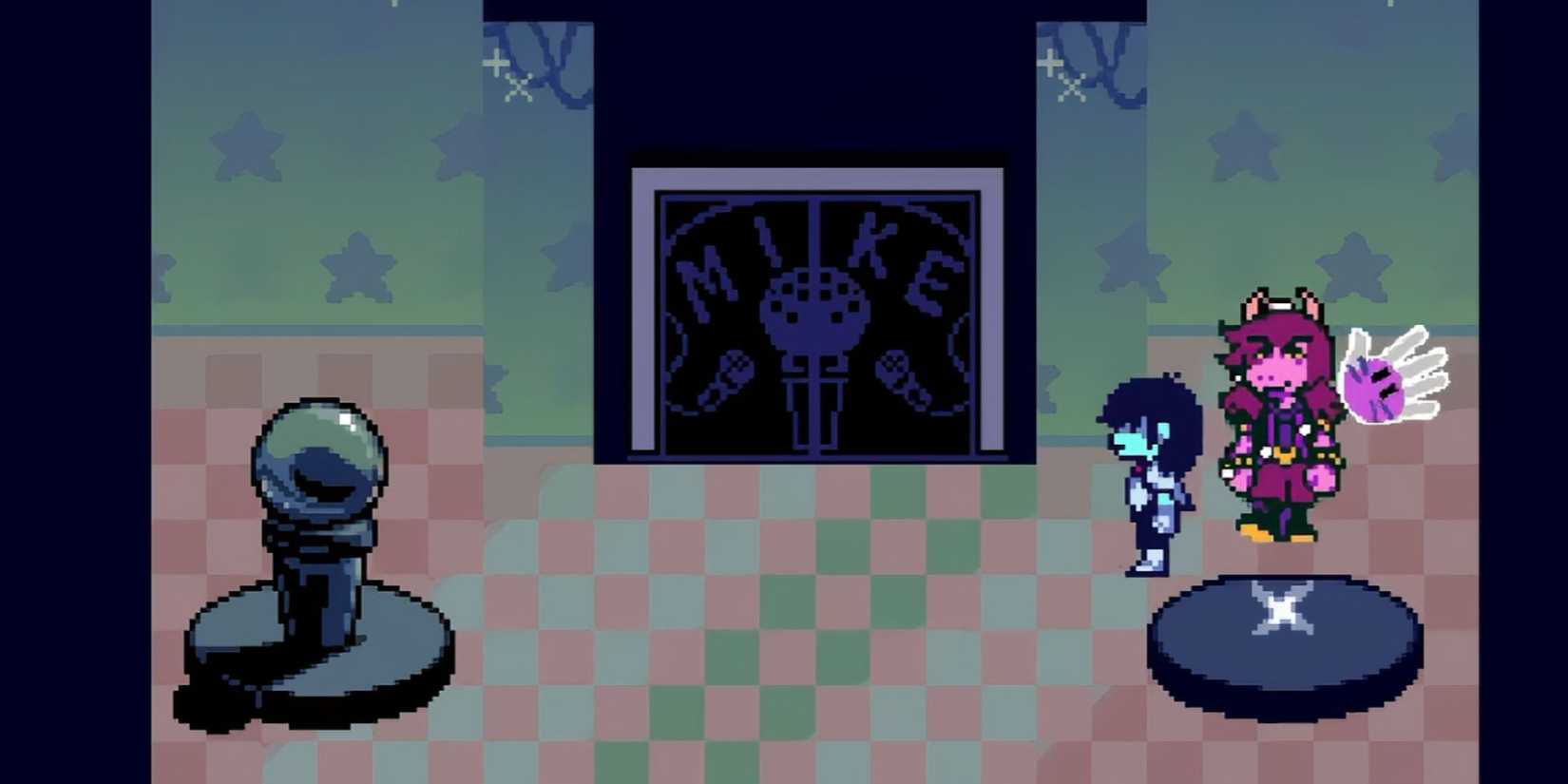 Mike Zone in Deltarune