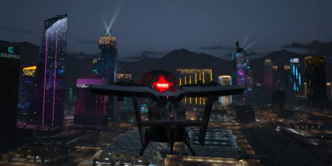 MindsEye City of Redrock from aerial drone view