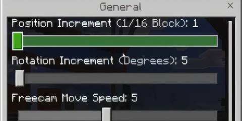 Minecraft Vibrant Memories Settings