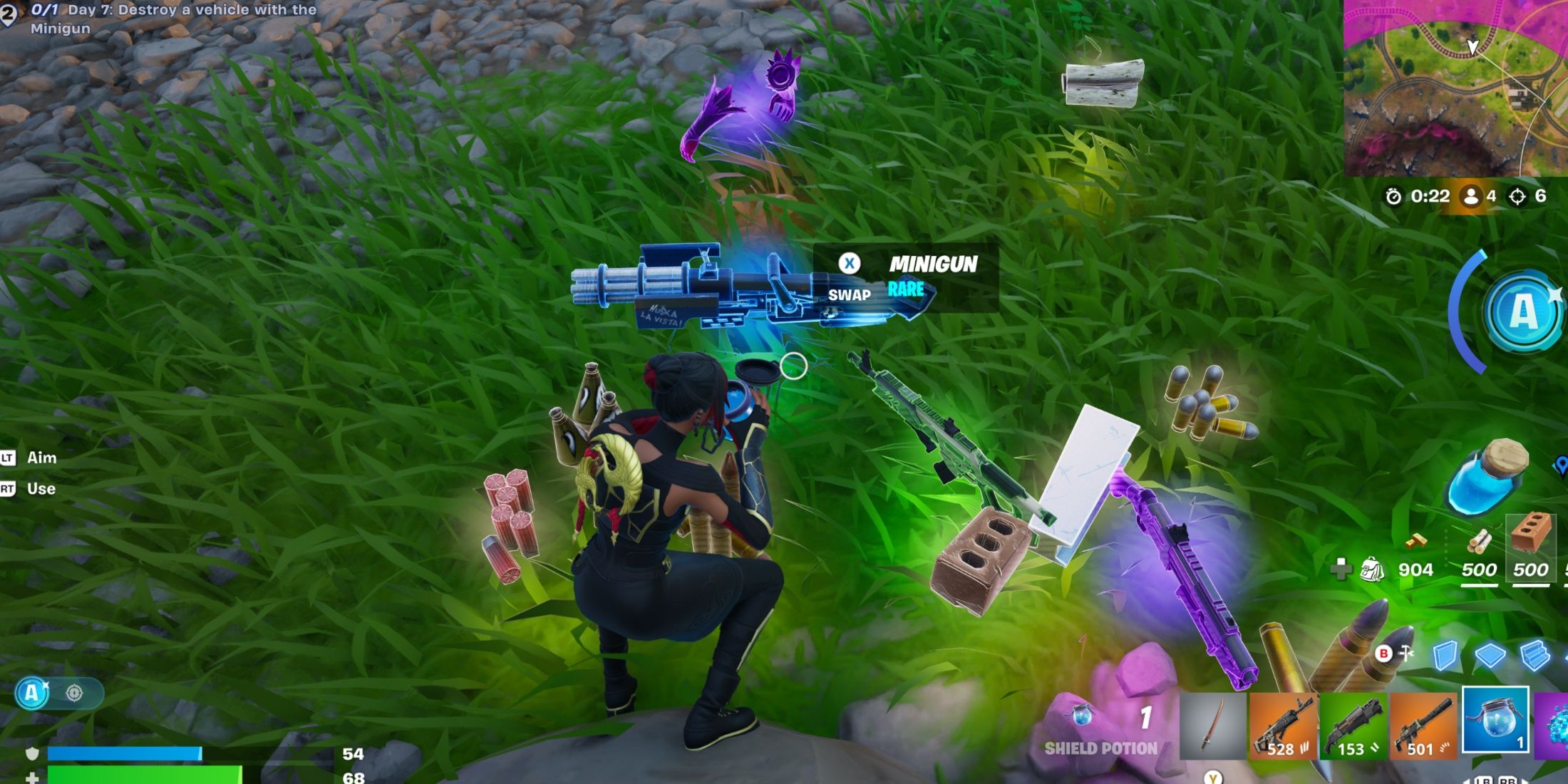 minigun fortnite