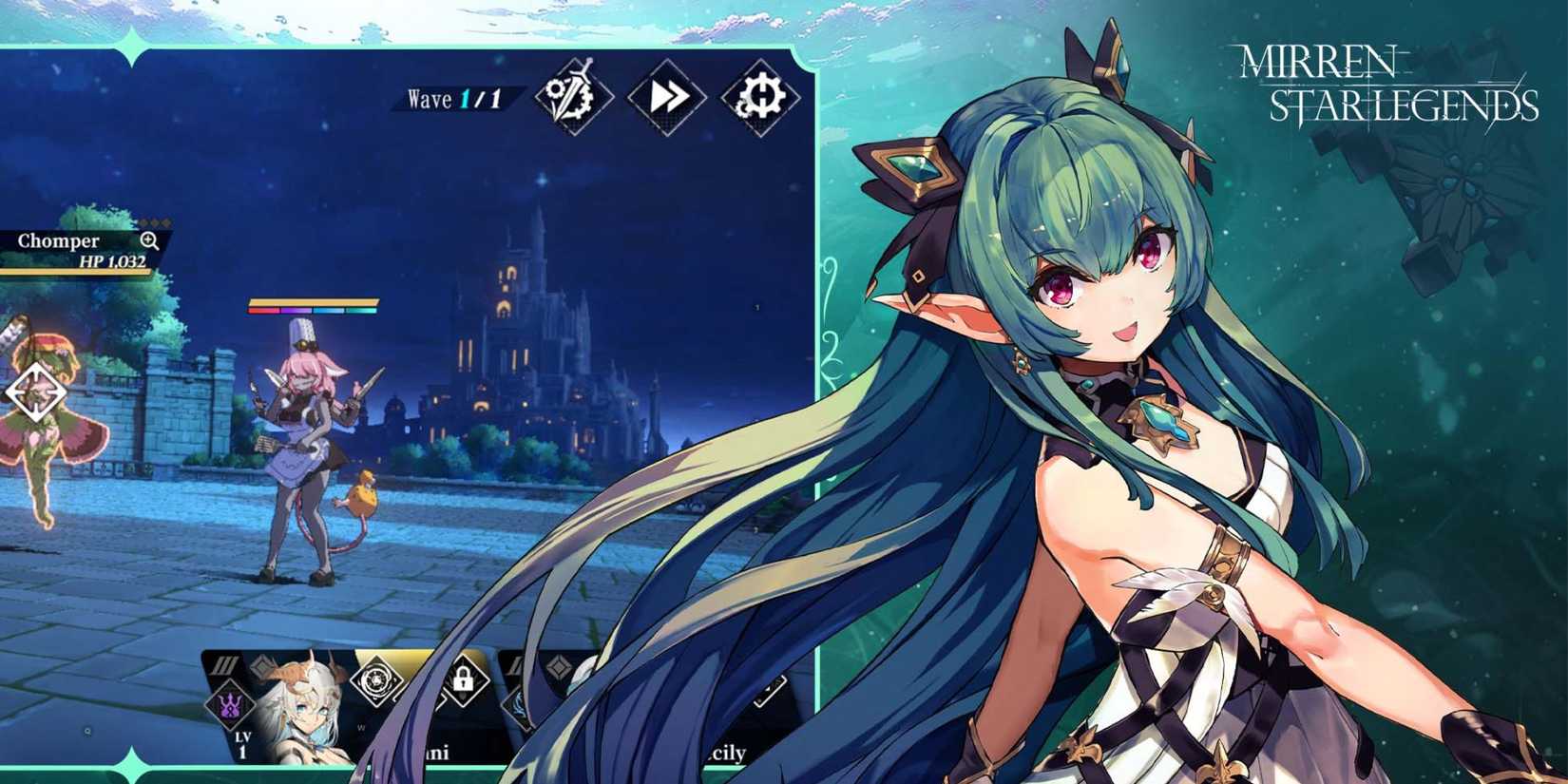 Mirren Star Legends characters