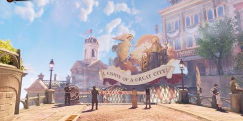 BioShock Infinite Columbia Sign