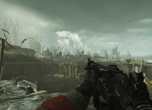 Wolfenstein 2 The New Colossus Destroyed New York