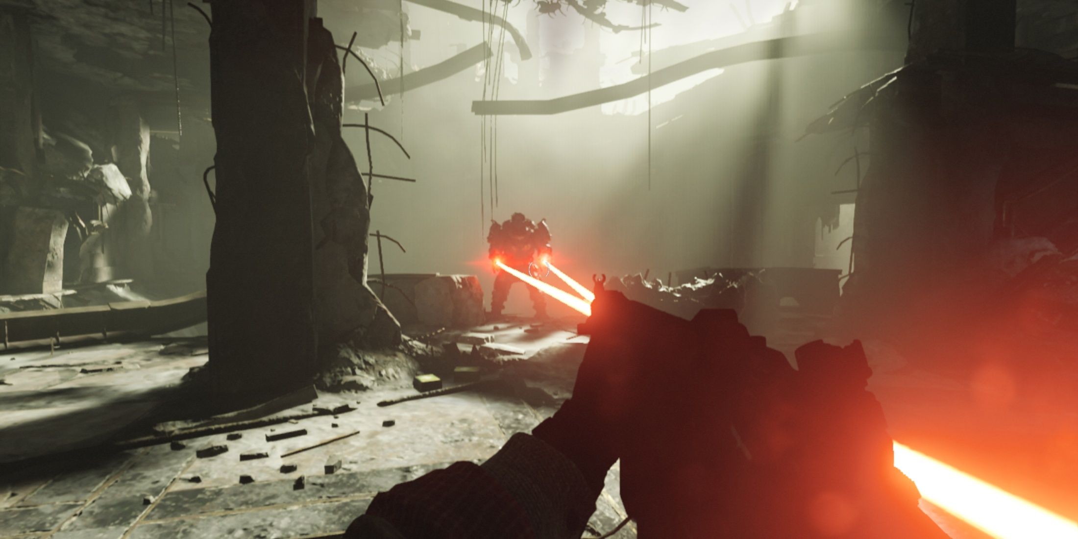 Wolfenstein 2 The New Colossus Enemy Laser