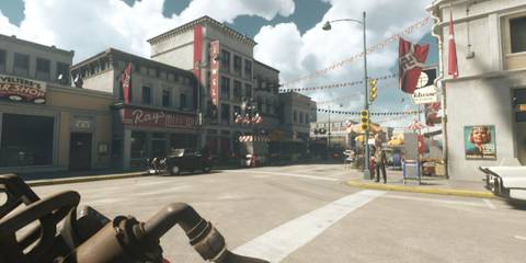 Wolfenstein 2 The New Colossus Nazi USA City