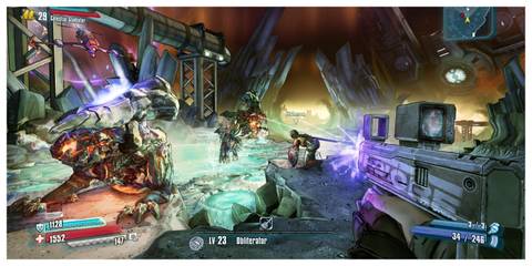 Borderlands: The Pre-Sequel - Steam Screenshot (Firing A Weapon)