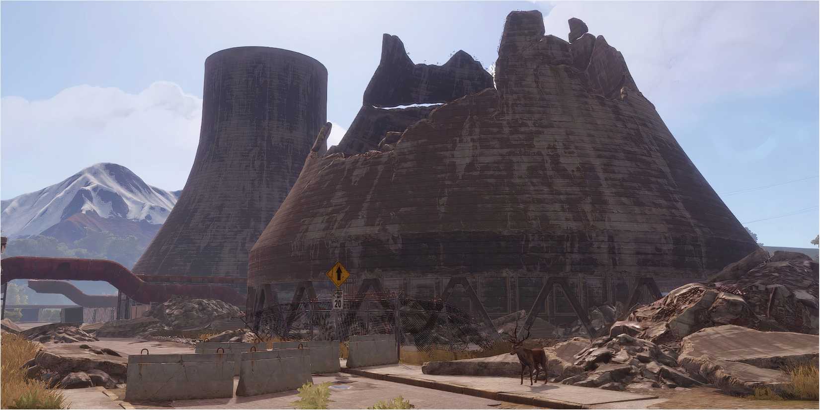 ​​​​​​​Power Plant monument in Rust