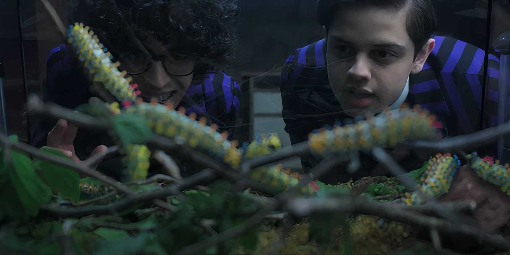 Eugene and Pugsley in Wednesday.